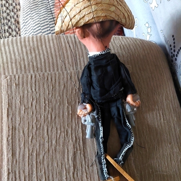 Vintage* Poncho Villa Puppet/Marionette - Picture 2 of 5